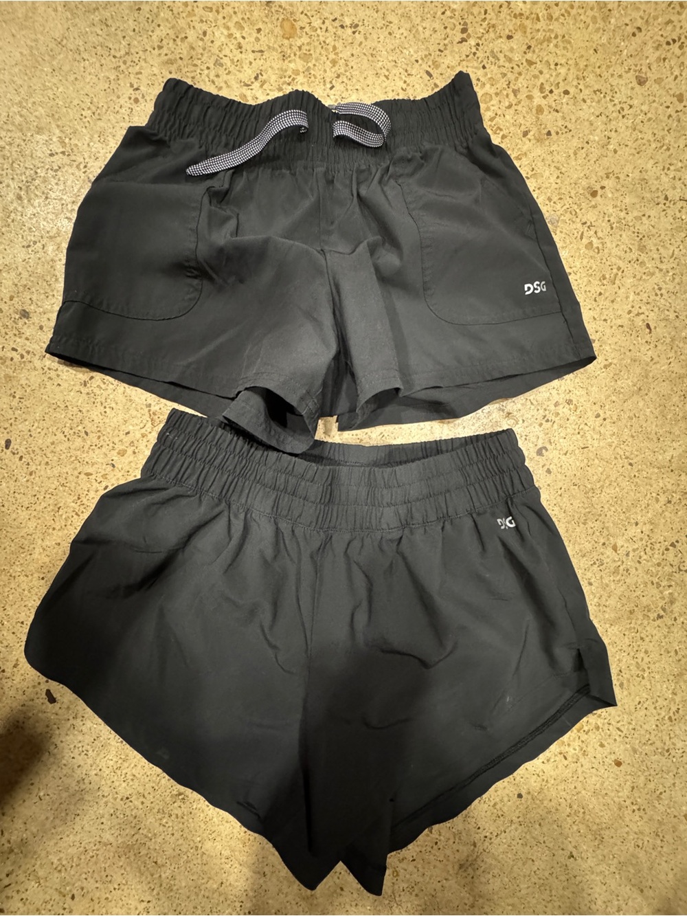 DSG Bundle Athletic performance shorts girls Black size M , xs